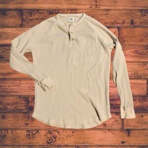 Huckberry Flint and Tinder Heavy Henley Long Sleeve
